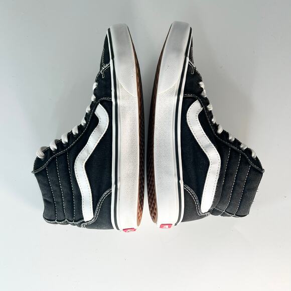 Vans Old Skool Canvas Suede Hi Top Skate Sneakers Shoes Black 507698 Women 7.5 - Picture 6 of 13